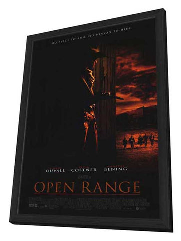 Open Range 11 x 17 Movie Poster - Style A - in Deluxe Aluminum Frame