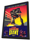 The Iron Giant 11 x 17 Movie Poster - Style A - in Deluxe Aluminum Frame