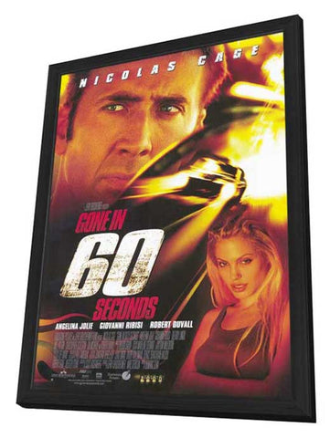 Gone in 60 Seconds 11 x 17 Movie Poster - Style A - in Deluxe Aluminum Frame