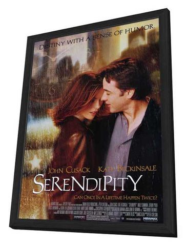 Serendipity 11 x 17 Movie Poster - Style A - in Deluxe Aluminum Frame