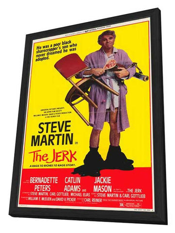 The Jerk 11 x 17 Movie Poster - Style A - in Deluxe Aluminum Frame