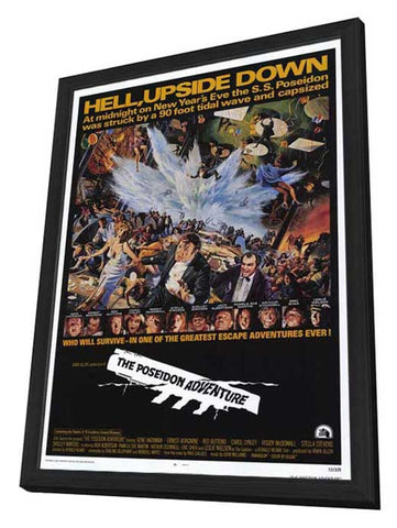 The Poseidon Adventure 11 x 17 Movie Poster - Style A - in Deluxe Aluminum Frame