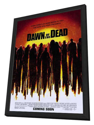 Dawn of the Dead 11 x 17 Movie Poster - Style A - in Deluxe Aluminum Frame