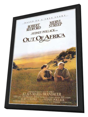 Out of Africa 11 x 17 Movie Poster - Style A - in Deluxe Aluminum Frame