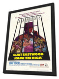 Hang Em High 11 x 17 Movie Poster - Style A - in Deluxe Aluminum Frame