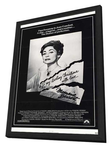 Mommie Dearest 11 x 17 Movie Poster - Style A - in Deluxe Aluminum Frame