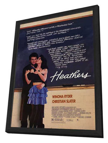 Heathers 11 x 17 Movie Poster - Style A - in Deluxe Aluminum Frame