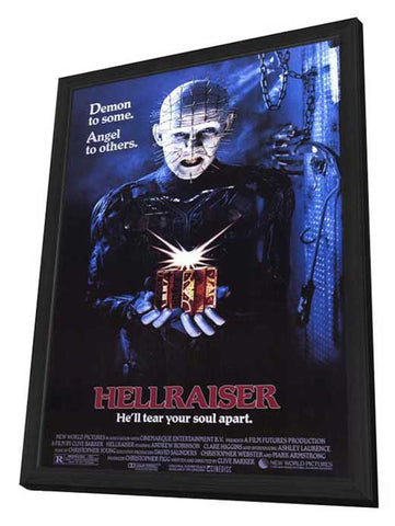 Hellraiser 11 x 17 Movie Poster - Style A - in Deluxe Aluminum Frame