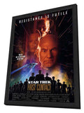 Star Trek: First Contact 11 x 17 Movie Poster - Style A - in Deluxe Aluminum Frame