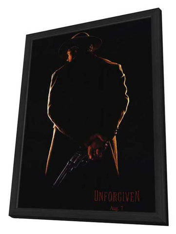 Unforgiven 11 x 17 Movie Poster - Style B - in Deluxe Aluminum Frame