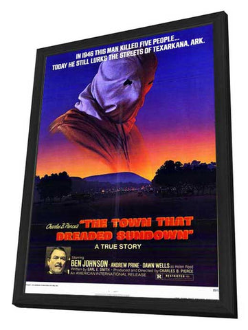 The Town That Dreaded Sundown 11 x 17 Movie Poster - Style A - in Deluxe Aluminum Frame