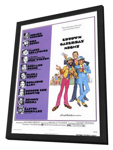 Uptown Saturday Night 11 x 17 Movie Poster - Style A - in Deluxe Aluminum Frame