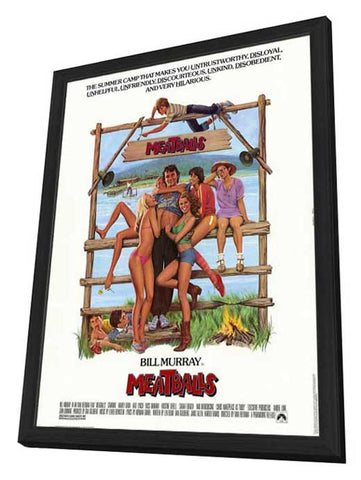 Meatballs 11 x 17 Movie Poster - Style A - in Deluxe Aluminum Frame