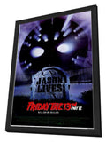 Friday the 13th Part 6 Jason Lives 11 x 17 Movie Poster - Style A - in Deluxe Aluminum Frame