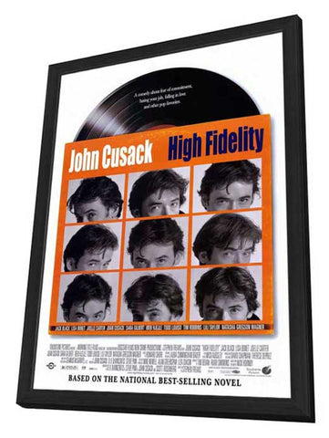 High Fidelity 11 x 17 Movie Poster - Style A - in Deluxe Aluminum Frame