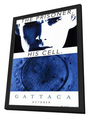 Gattaca 11 x 17 Movie Poster - Style C - in Deluxe Aluminum Frame