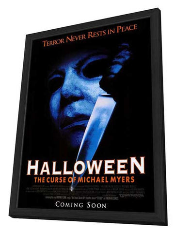 Halloween 6: The Curse of Michael Myers 11 x 17 Movie Poster - Style A - in Deluxe Aluminum Frame