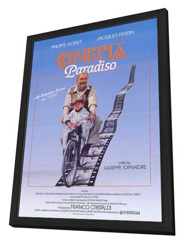 Cinema Paradiso 11 x 17 Movie Poster - Style A - in Deluxe Aluminum Frame
