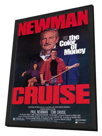 The Color of Money 11 x 17 Movie Poster - Style A - in Deluxe Aluminum Frame