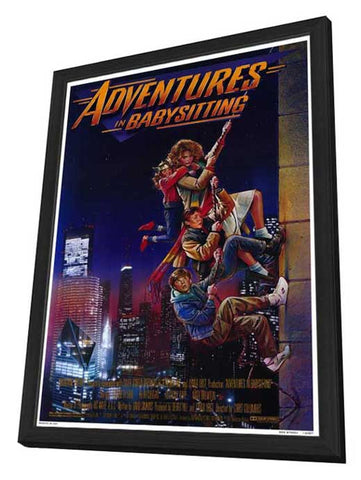 Adventures in Babysitting 11 x 17 Movie Poster - Style A - in Deluxe Aluminum Frame