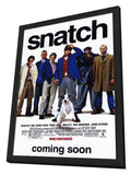 Snatch 11 x 17 Movie Poster - Style A - in Deluxe Aluminum Frame