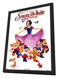 Snow White and the Seven Dwarfs 11 x 17 Movie Poster - Style A - in Deluxe Aluminum Frame