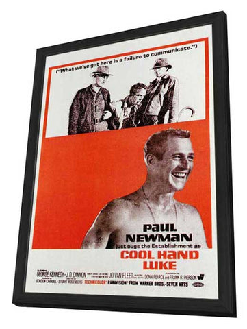 Cool Hand Luke 11 x 17 Movie Poster - Style C - in Deluxe Aluminum Frame