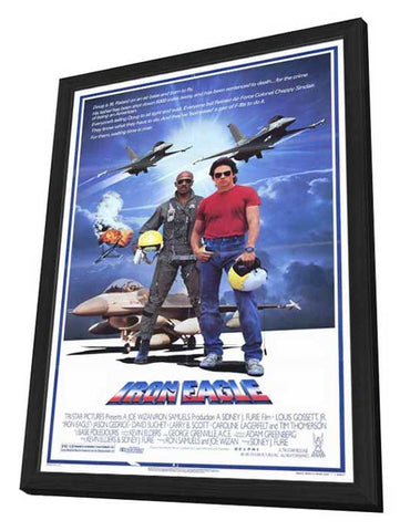 Iron Eagle 11 x 17 Movie Poster - Style A - in Deluxe Aluminum Frame