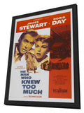The Man Who Knew Too Much 11 x 17 Movie Poster - Style A - in Deluxe Aluminum Frame