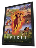 Spirit: Stallion of the Cimarron 11 x 17 Movie Poster - French Style A - in Deluxe Aluminum Frame