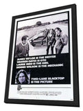Two Lane Blacktop 11 x 17 Movie Poster - Style A - in Deluxe Aluminum Frame