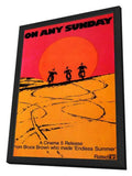 On Any Sunday 11 x 17 Movie Poster - Style B - in Deluxe Aluminum Frame