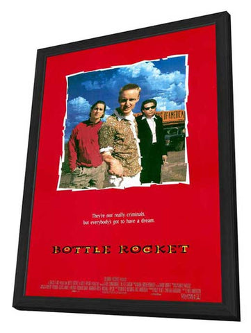 Bottle Rocket 11 x 17 Movie Poster - Style A - in Deluxe Aluminum Frame