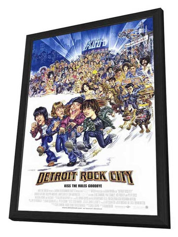 Detroit Rock City 11 x 17 Movie Poster - Style A - in Deluxe Aluminum Frame