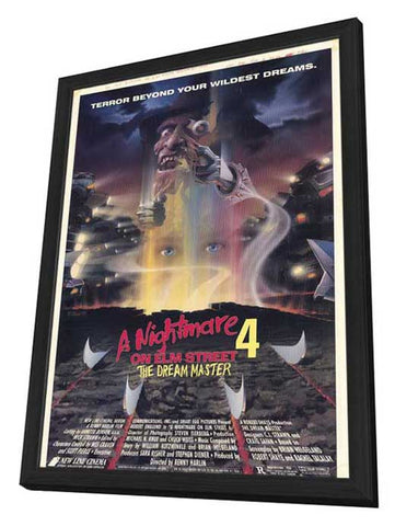 A Nightmare on Elm Street 4: Dream Master 11 x 17 Movie Poster - Style A - in Deluxe Aluminum Frame