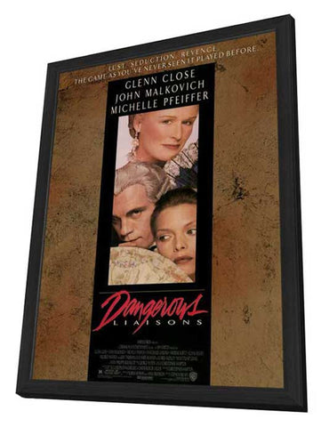 Dangerous Liaisons 11 x 17 Movie Poster - Style A - in Deluxe Aluminum Frame