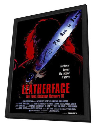 Leatherface: The Texas Chainsaw Massacre 3 11 x 17 Movie Poster - Style A - in Deluxe Aluminum Frame