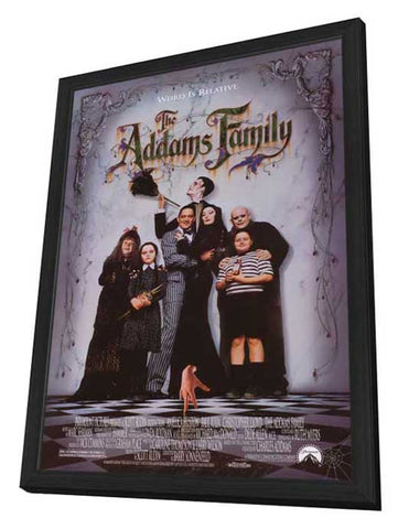 The Addams Family 11 x 17 Movie Poster - Style A - in Deluxe Aluminum Frame
