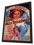 Little Miss Broadway 11 x 17 Movie Poster - Style A - in Deluxe Aluminum Frame