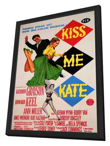 Kiss Me Kate 11 x 17 Movie Poster - Style A - in Deluxe Aluminum Frame