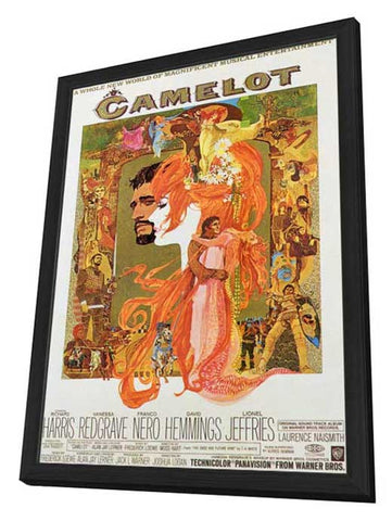 Camelot 11 x 17 Movie Poster - Style A - in Deluxe Aluminum Frame