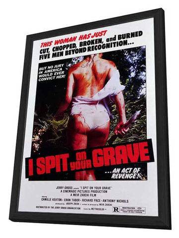 I Spit on Your Grave 11 x 17 Movie Poster - Style A - in Deluxe Aluminum Frame