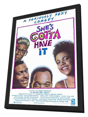 She's Gotta Have It 11 x 17 Movie Poster - Style A - in Deluxe Aluminum Frame