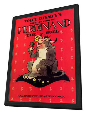 Ferdinand the Bull 11 x 17 Movie Poster - Style A - in Deluxe Aluminum Frame
