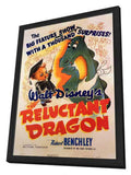 Reluctant Dragon 11 x 17 Movie Poster - Style A - in Deluxe Aluminum Frame