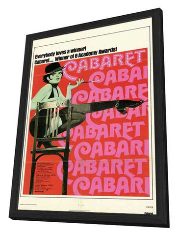 Cabaret 11 x 17 Movie Poster - Style B - in Deluxe Aluminum Frame