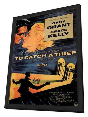 To Catch a Thief 11 x 17 Movie Poster - Style A - in Deluxe Aluminum Frame