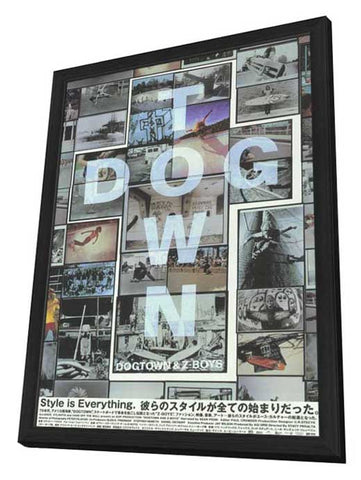 Dogtown and Z-Boys 11 x 17 Movie Poster - Japanese Style A - in Deluxe Aluminum Frame