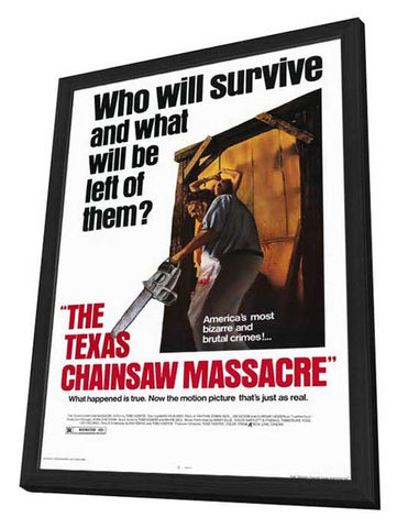 The Texas Chainsaw Massacre 11 x 17 Movie Poster - Style A - in Deluxe Aluminum Frame
