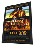 City of God 11 x 17 Movie Poster - Style A - in Deluxe Aluminum Frame